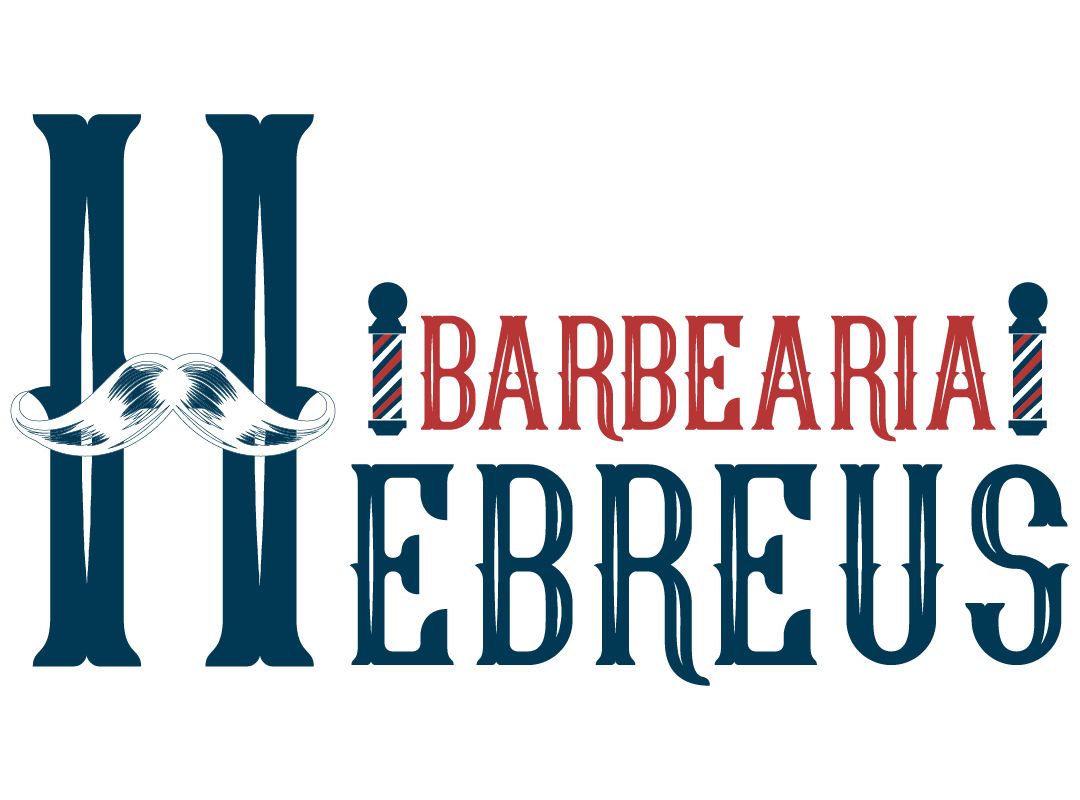 Logo Barbearia Hebreus